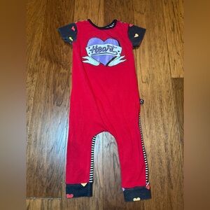 Rags to Raches Red Heart One Piece